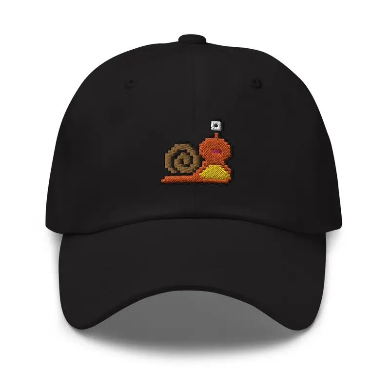 Junk Snail Embroidered Hat